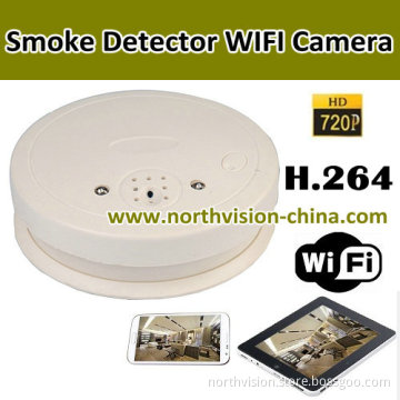 H. 264 WiFi Smoke Detector Camera